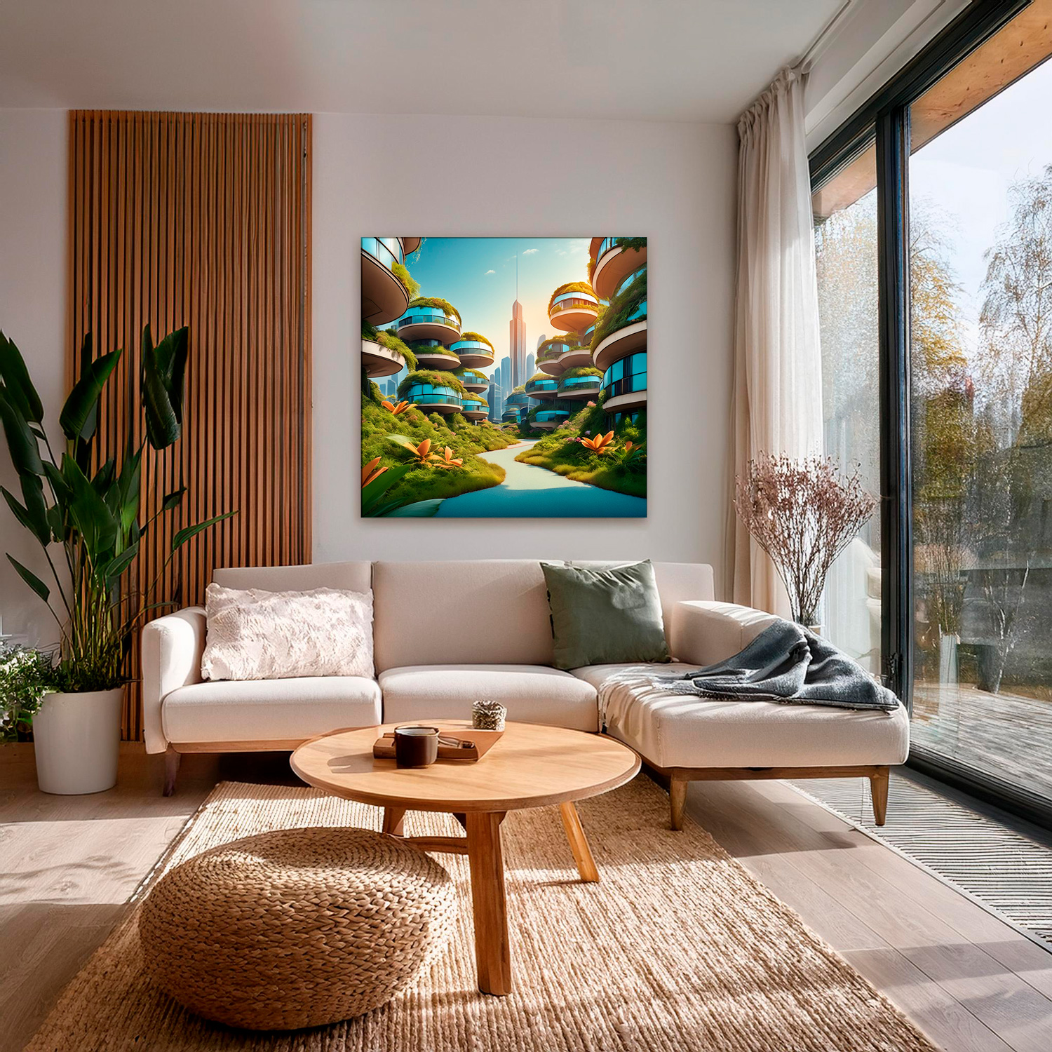 Lámina "Ciudad verde 5" - Imagen 2