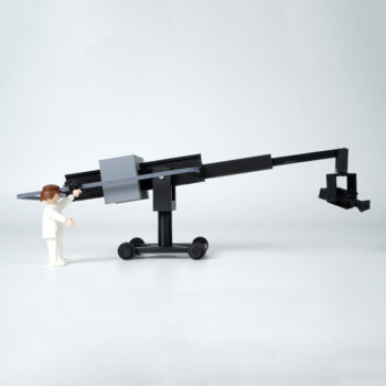 Playmobil CUSTOM "grúa televisión telescópica"